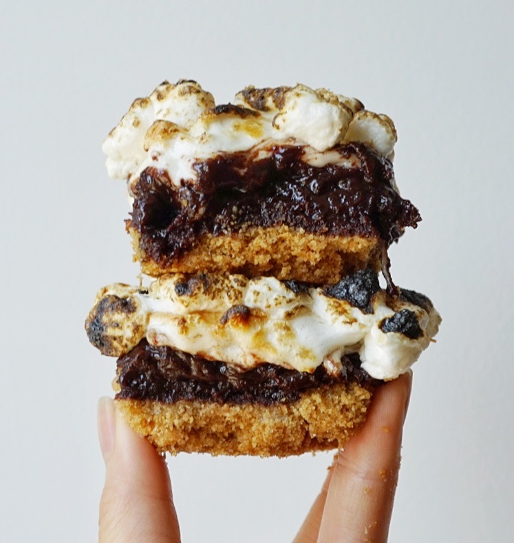 Brownie Smores Stack